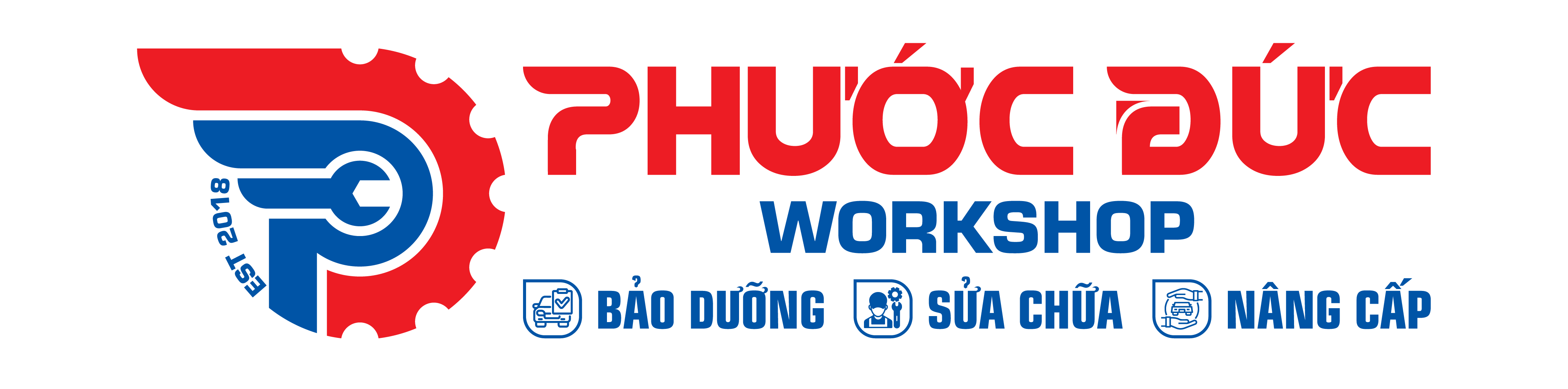 Phươc Đức Gara Logo